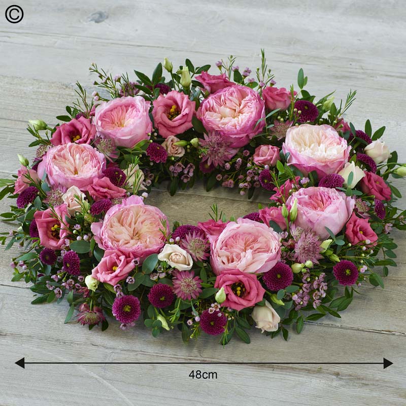 Garden Rose wreath