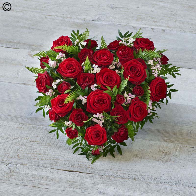 Red Delicate Heart